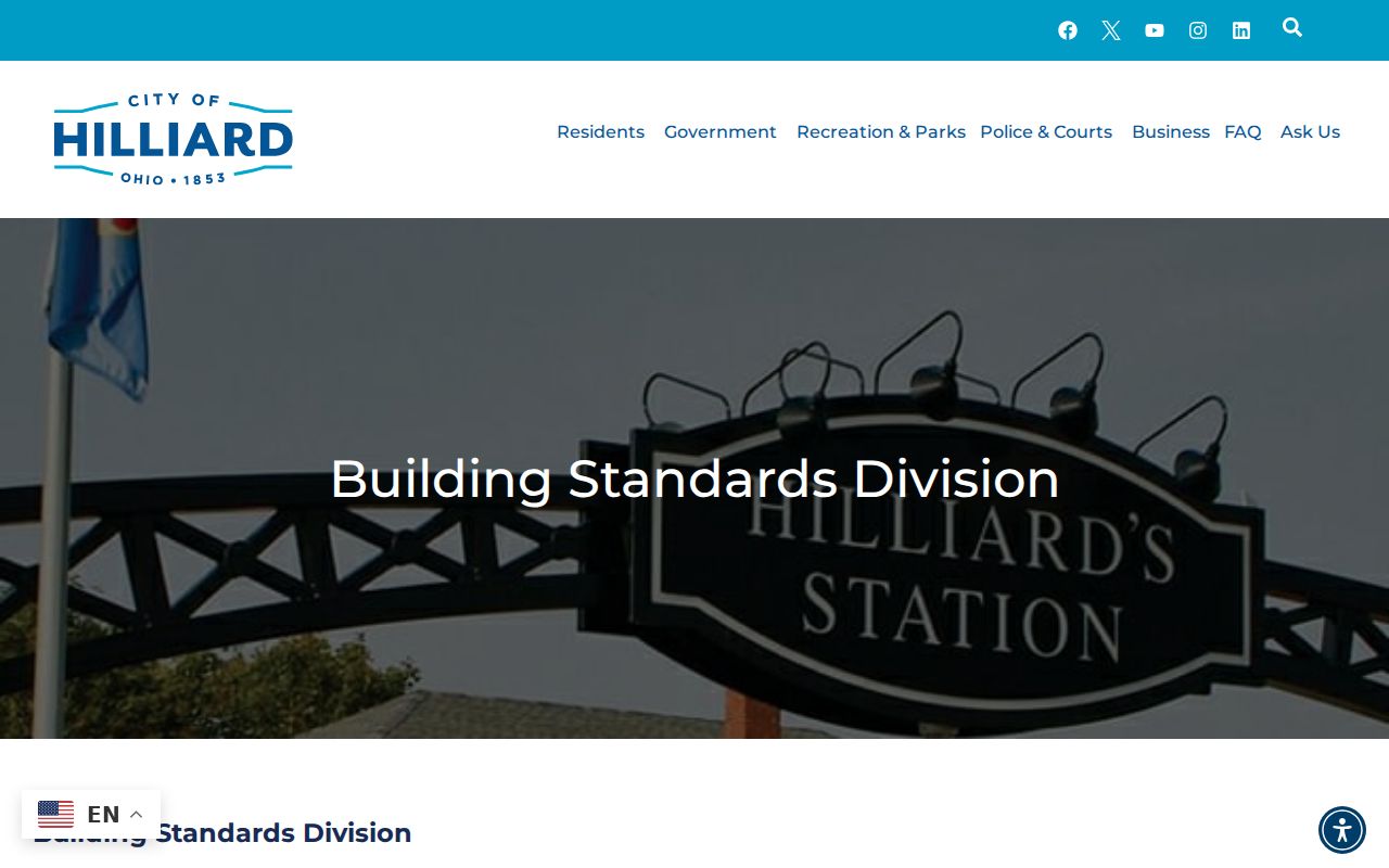 Norwich Township street directory Hilliard building permits